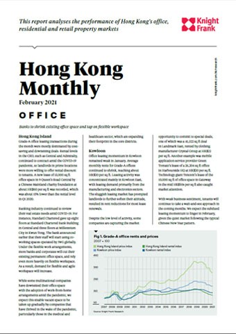 Hong Kong Monthly February 2021 | KF Map Indonesia Property, Infrastructure
